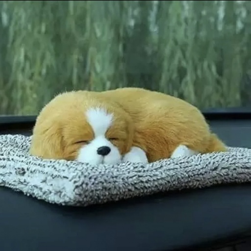 Simulation Plush Dogs Car Ornament Sleeping Dog Toy Cute Car Accessories Interior Dashboard Decoration Ornaments